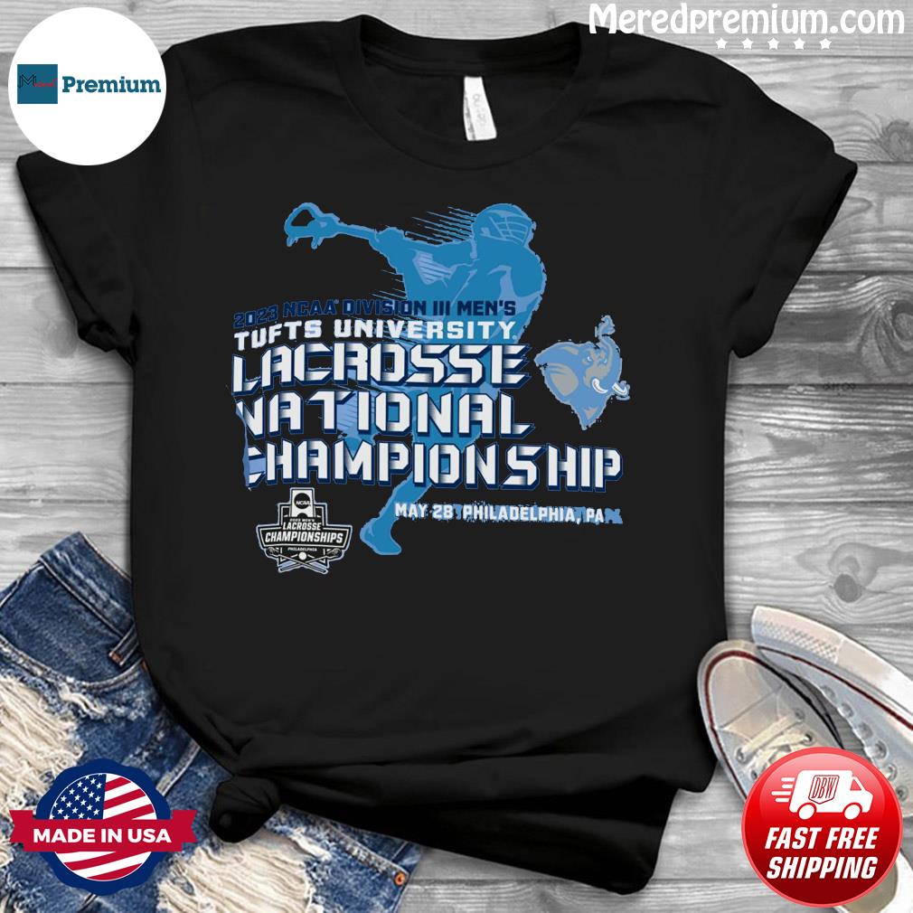 2023 D3 Men's Tufts University Lacrosse National Championship Shirt