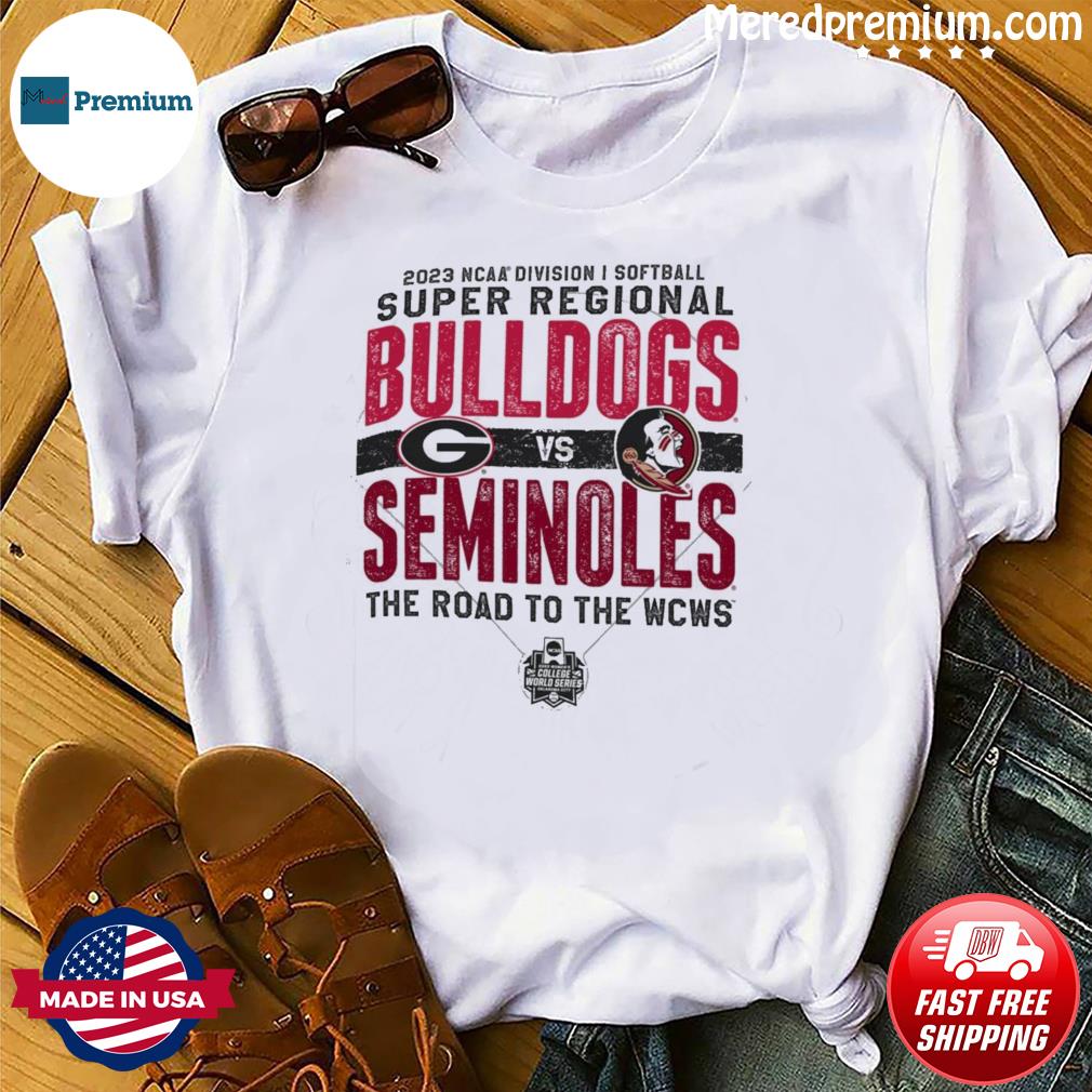 2023 DI Softball Super Regional Bulldogs vs Seminoles shirt