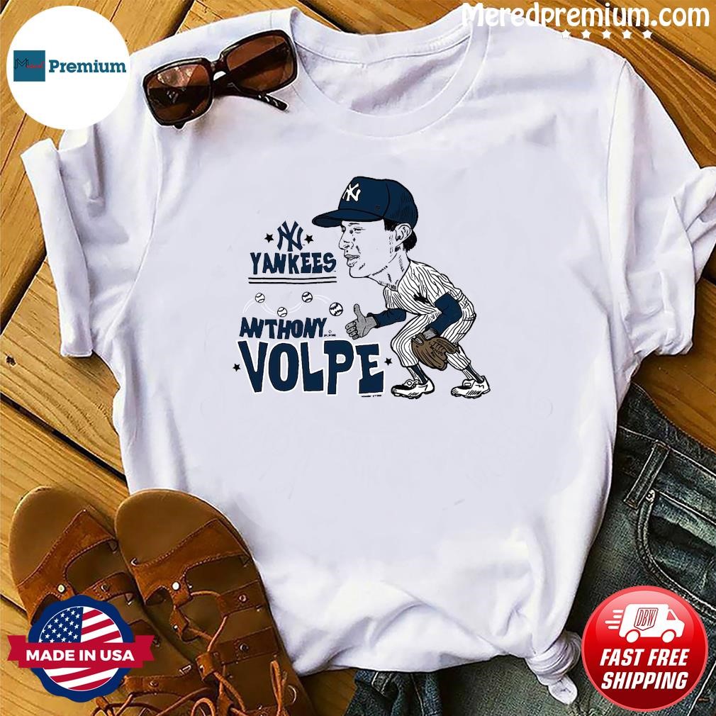 Anthony Volpe New York Yankees Caricature Shirt