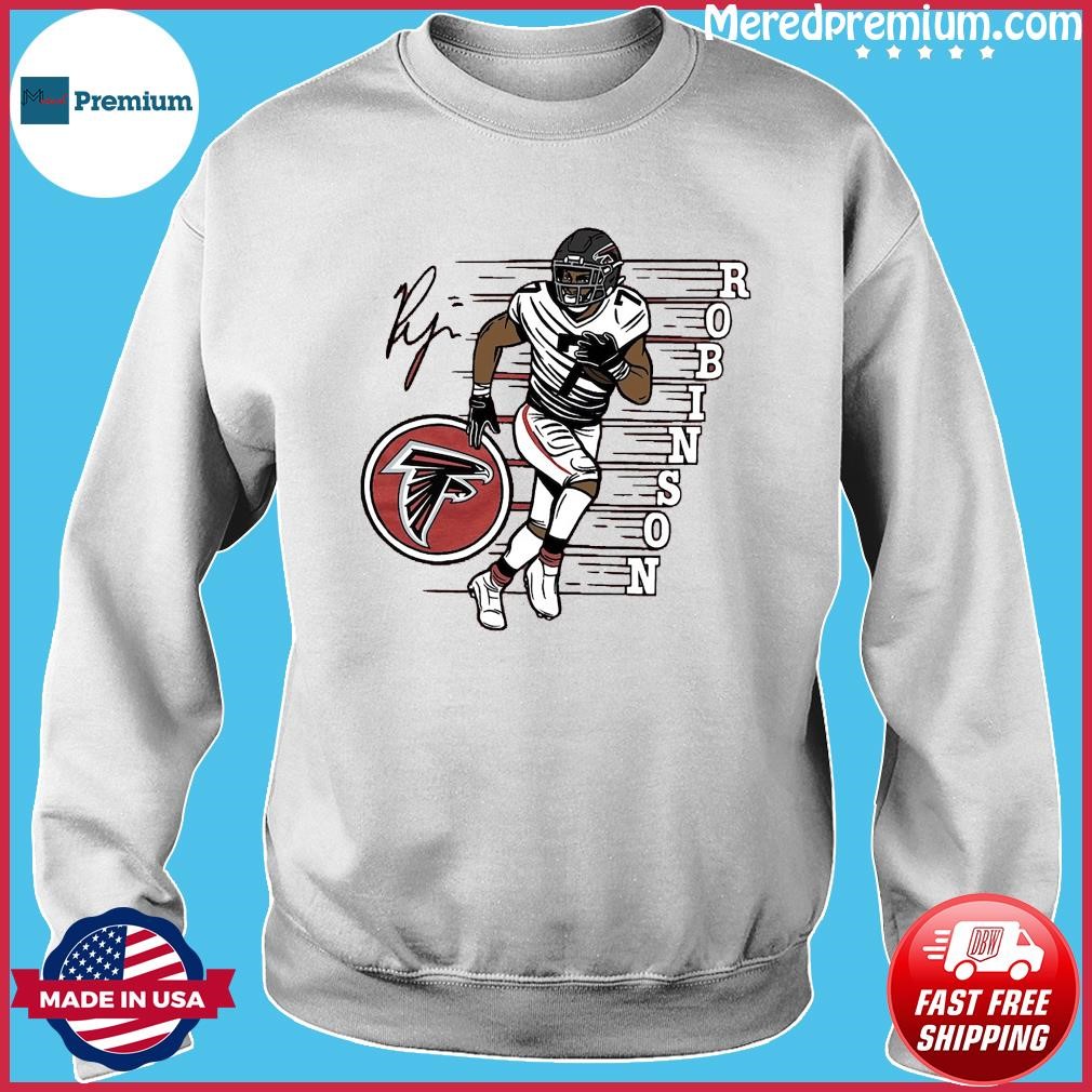 Official bijan Robinson Atlanta Falcons T-Shirt, hoodie, tank top, sweater  and long sleeve t-shirt