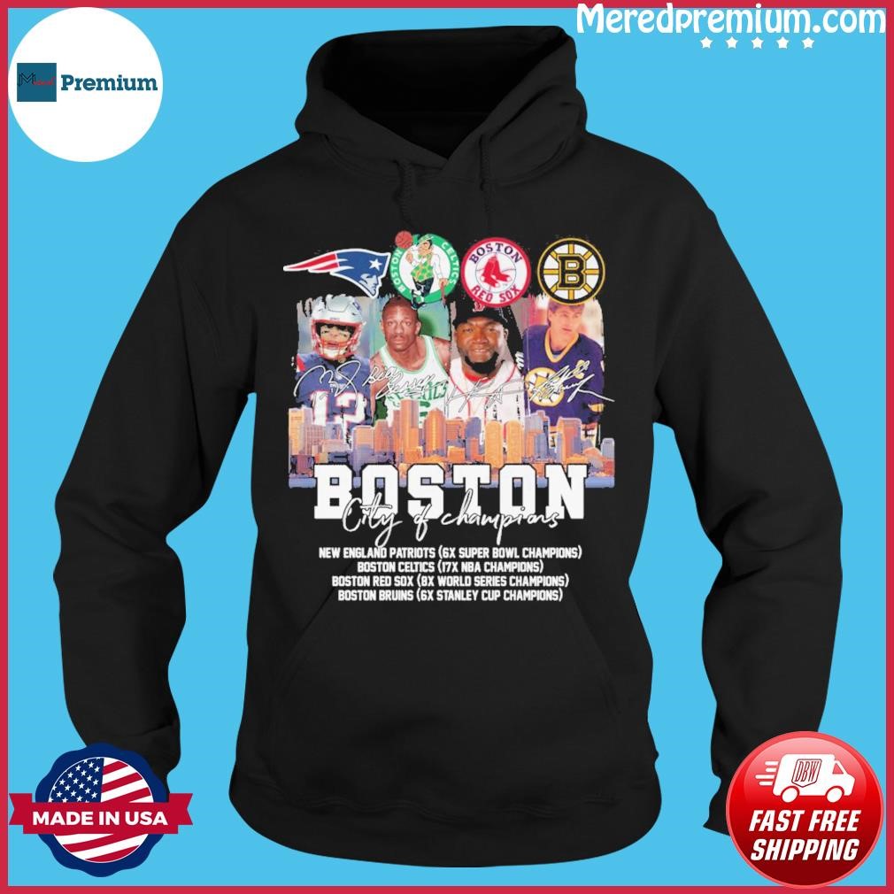 All Boston Sports Teams City Of Champion T Shirt