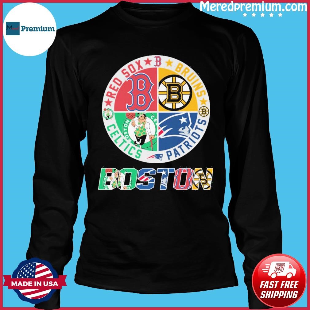 Official city Boston red sox Boston Bruins Boston celtics and new england  Patriots player team shirt, hoodie, sweater, long sleeve and tank top