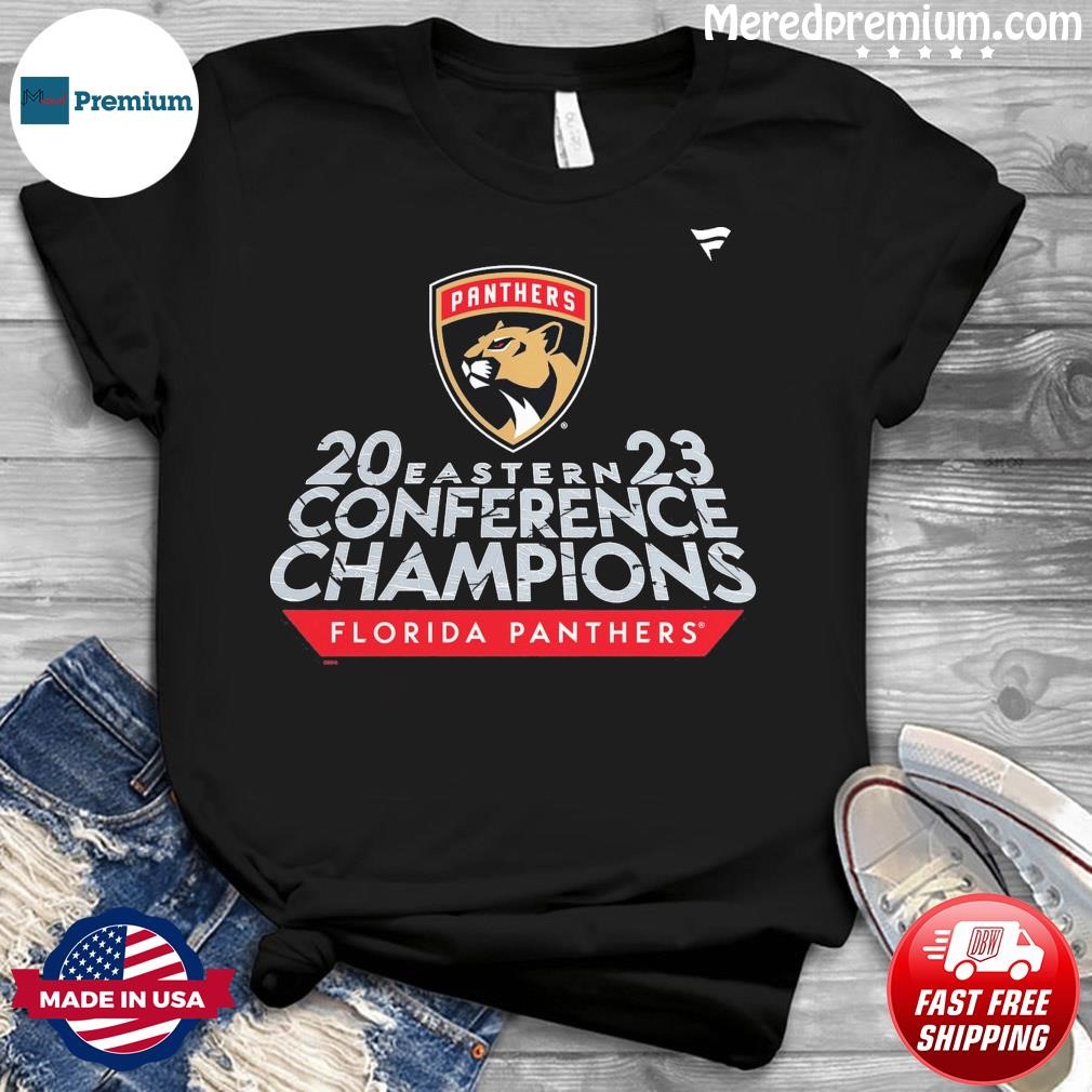 Florida Panthers 2023 Eastern Conference Champions Locker Room T-Shirt