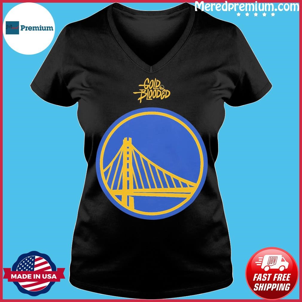 GSW Golden State Warriors 2023 NBA Playoffs Tee T-Shirt XL size Gold Blooded  NEW