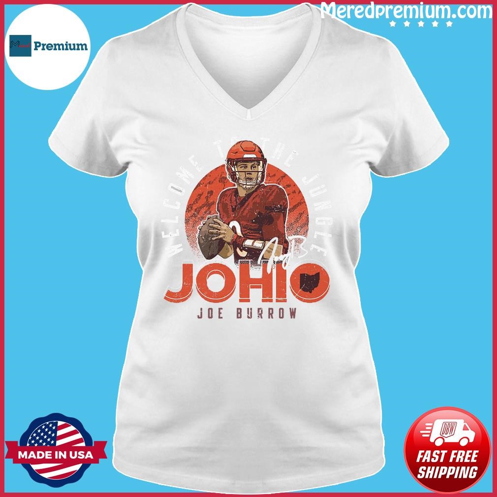 Jo-hio Joe Burrow Cincinnati Bengals shirt, hoodie, sweater and v-neck t- shirt