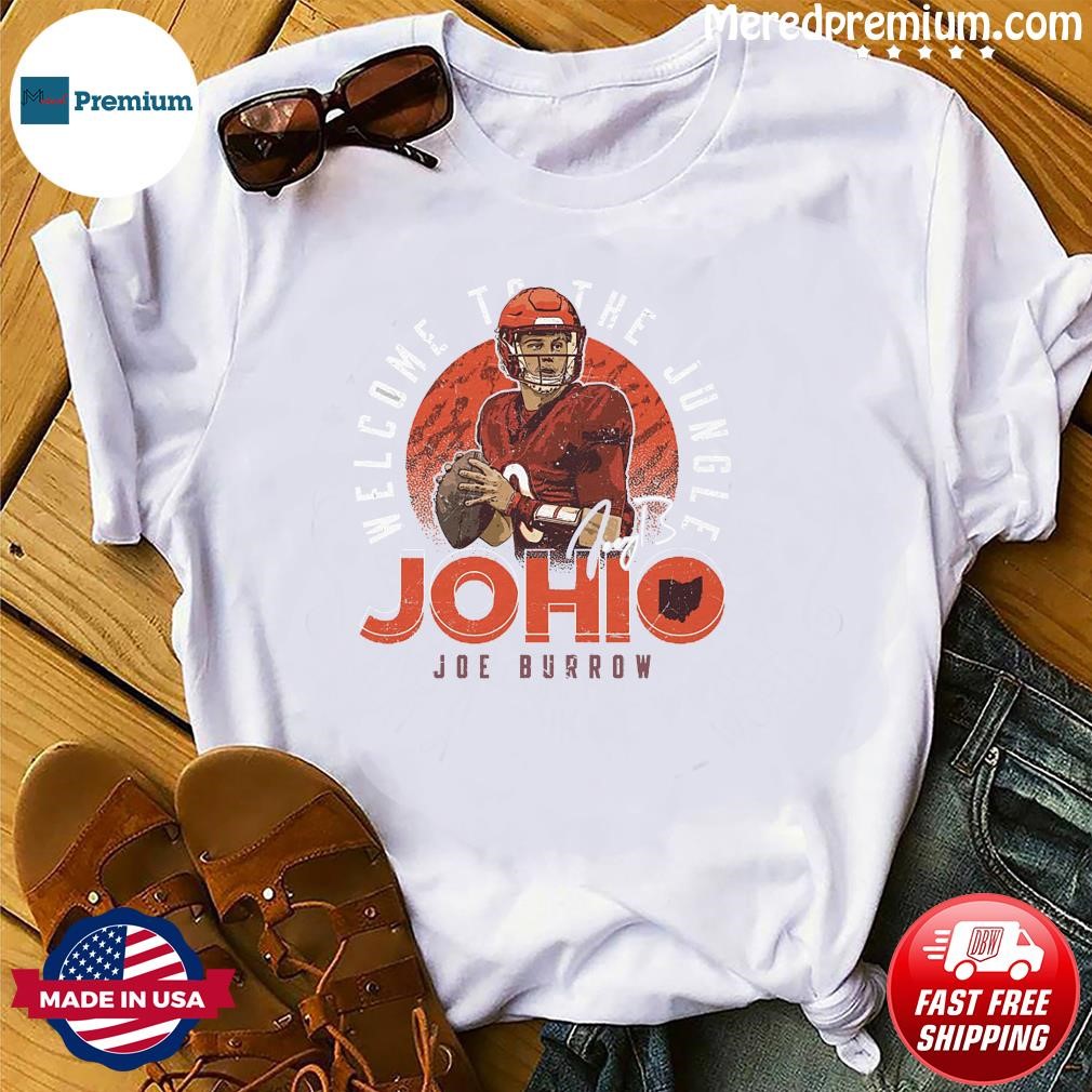 Jo-hio Joe Burrow Cincinnati Bengals shirt, hoodie, sweater and v-neck t- shirt