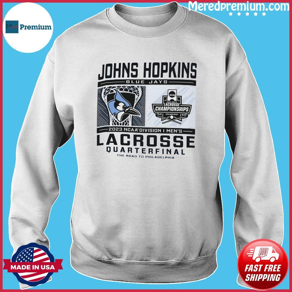 Johns Hopkins Blue Jays Champion Football Jersey Long Sleeve T