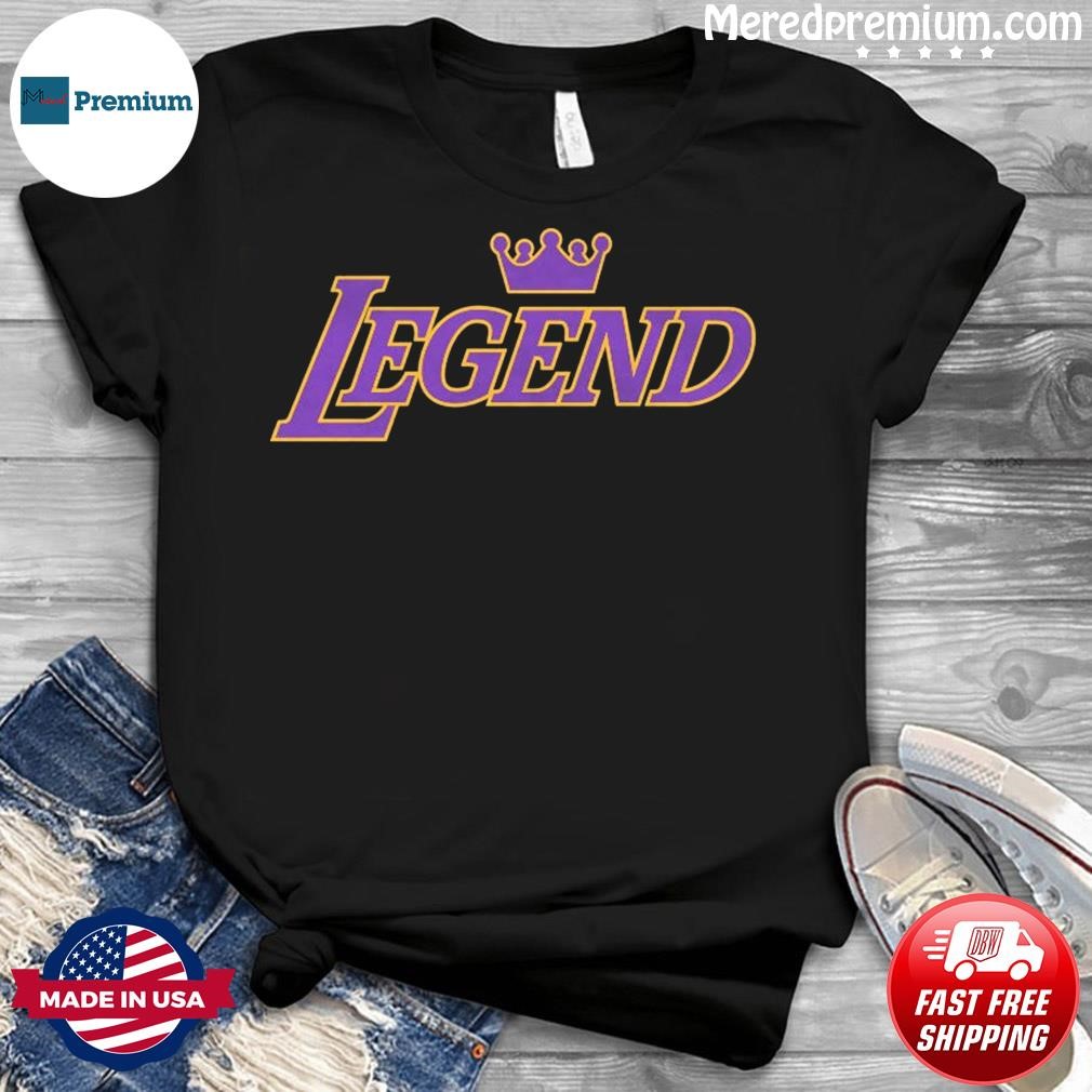 Los Angeles LA Kings Retro Brand Purple Soft Cotton Short Sleeve T