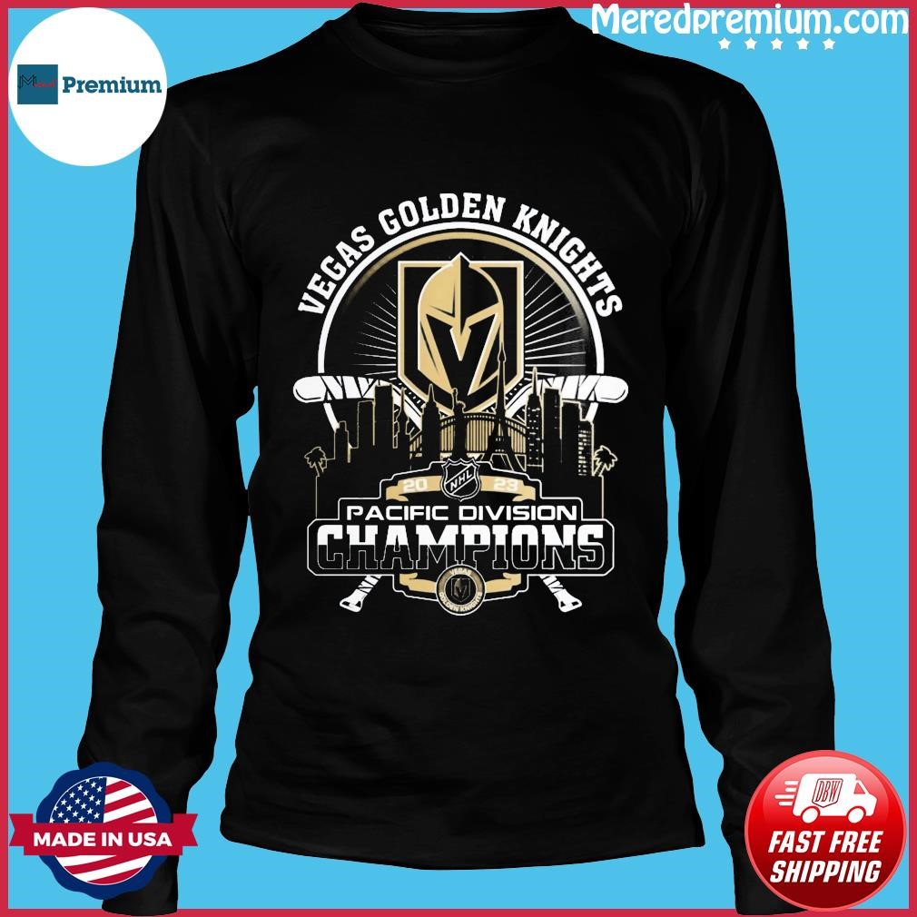 Vegas Golden Knights Pacific Division Champions Shirt, hoodie, longsleeve,  sweatshirt, v-neck tee