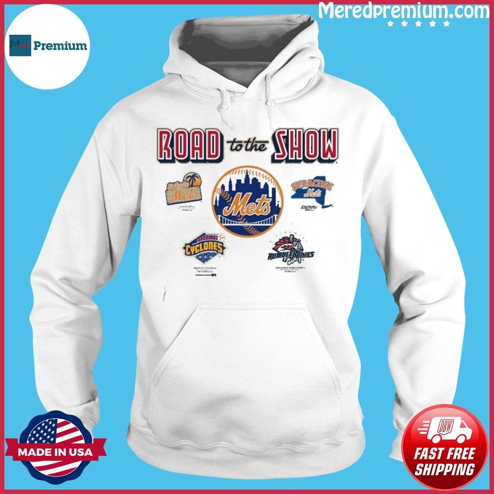 Brp New Arrival Ny Mets Affiliates The Road To The Show T-shirt,Sweater,  Hoodie, And Long Sleeved, Ladies, Tank Top