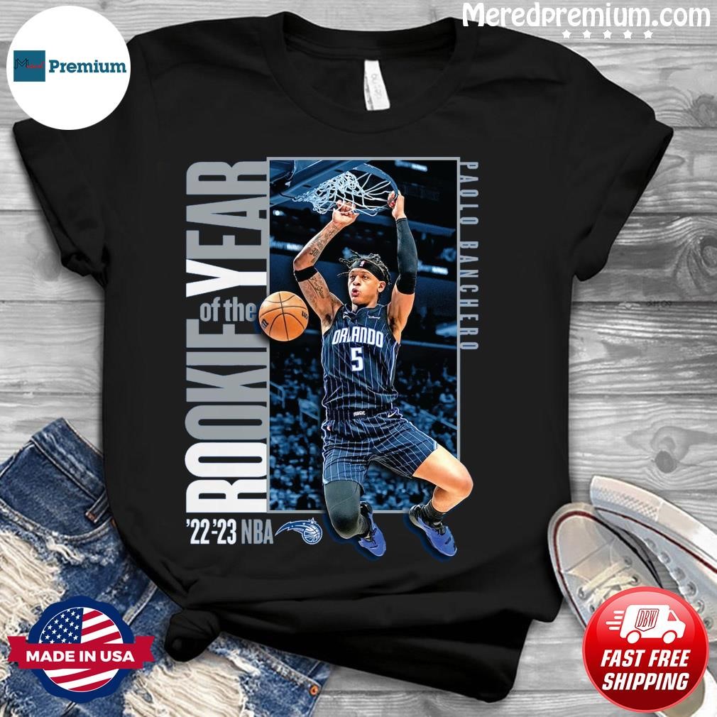 Paolo Banchero 5 Orlando Magic basketball player Rookie of the year Vintage  shirt, hoodie, sweater, long sleeve and tank top