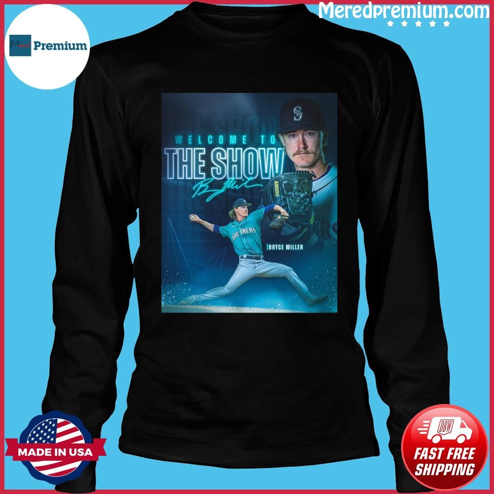 Seattle Mariners Bryce Miller 2023 shirt, hoodie, sweater, long