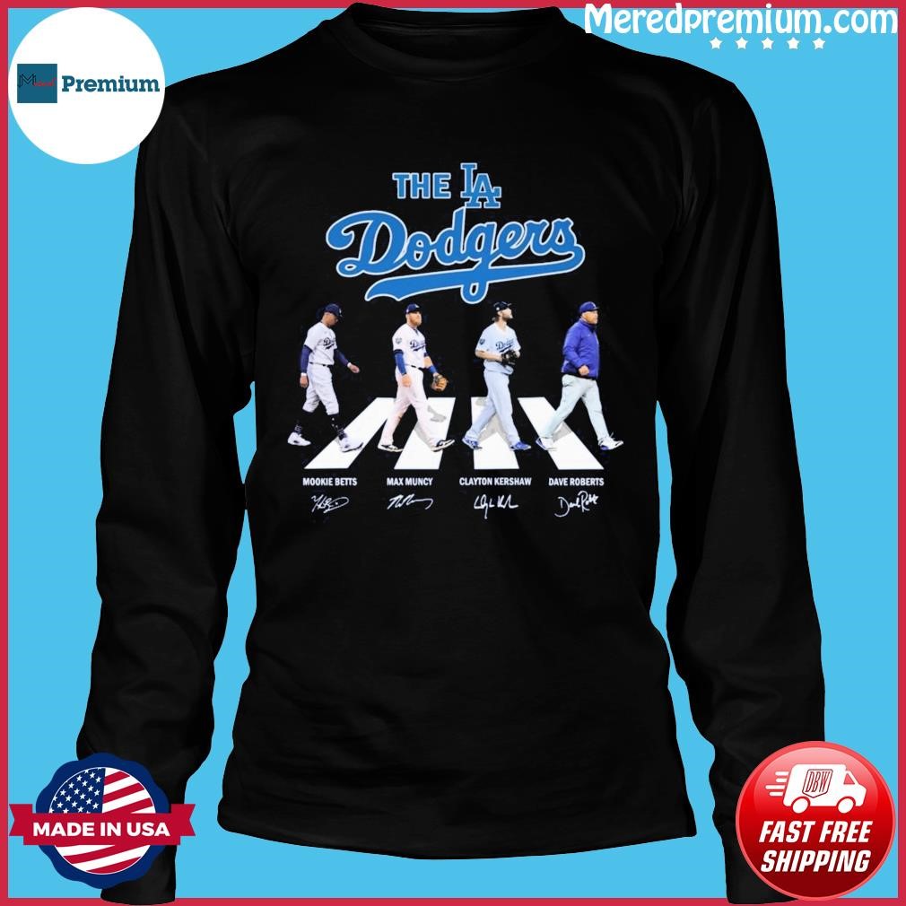 The Dodgers Abbey Road Signature T-Shirt, hoodie, sweater, longsleeve and  V-neck T-shirt