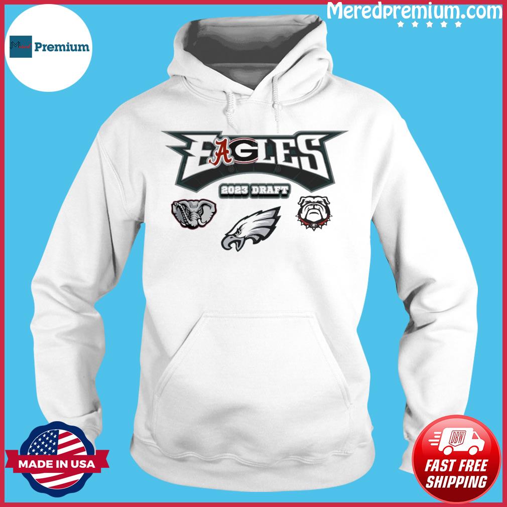 EAGeoLes Georgia Bulldogs Philadelphia Eagles and Alabama Crimson Tide shirt,  hoodie, sweater, ladies v-neck and tank top