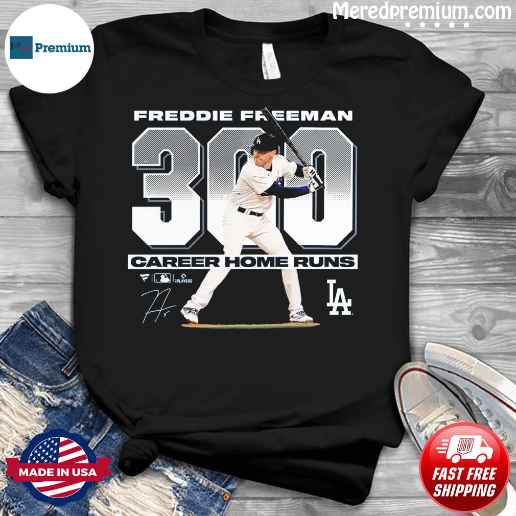 Freddie Freeman Los Angeles Dodgers signature 2023 shirt, hoodie, sweater,  long sleeve and tank top