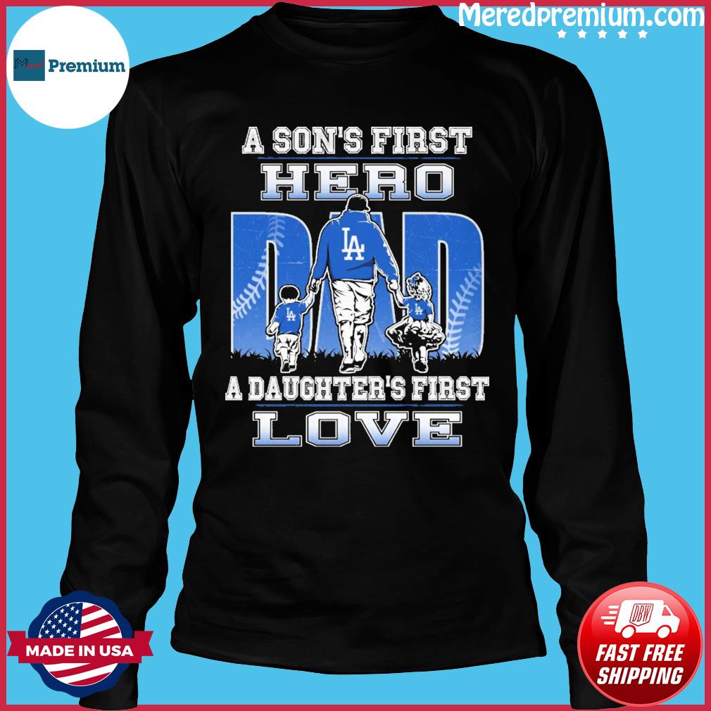 Green Bay Packers a son's first here a daughter's first love dad shirt