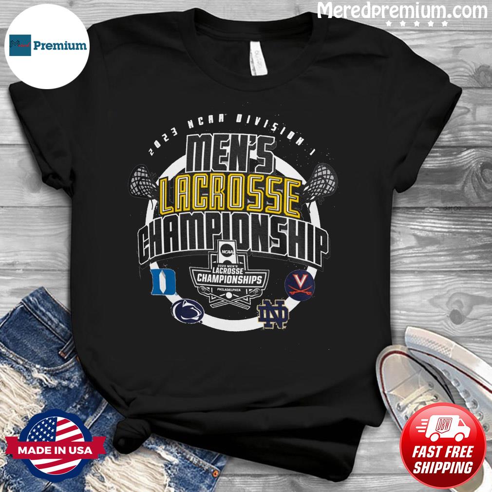 Official NCAA DI Men's Lacrosse Championship 2023 Shirt