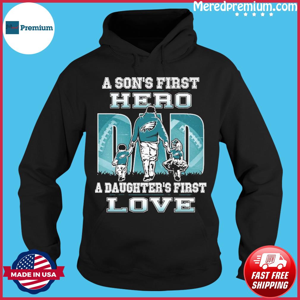 Chicago Cubs Dad A Son's First Hero A Daughter's First Love Shirt, hoodie,  tank top, sweater and long sleeve t-shirt