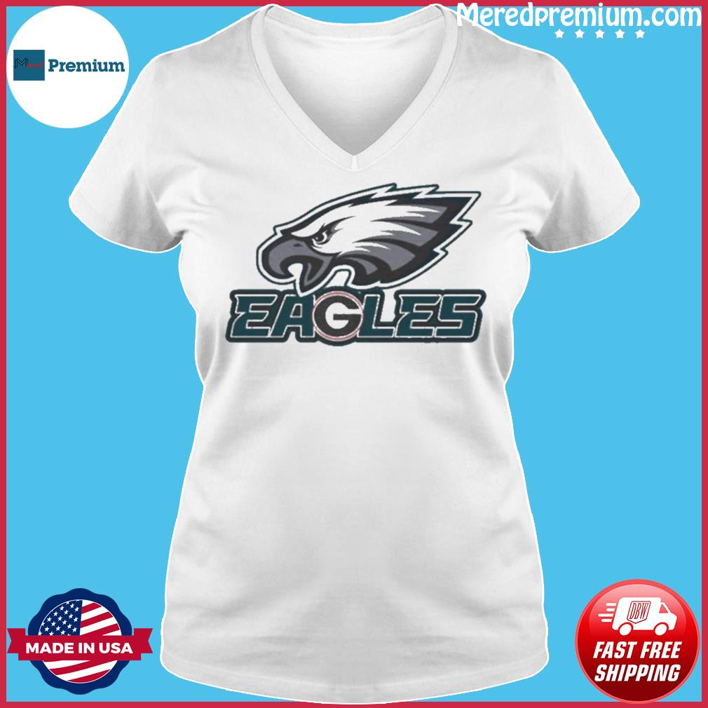 Whimsical Thinker Eagles Football - Philadelphia Vintage Text Hoodie