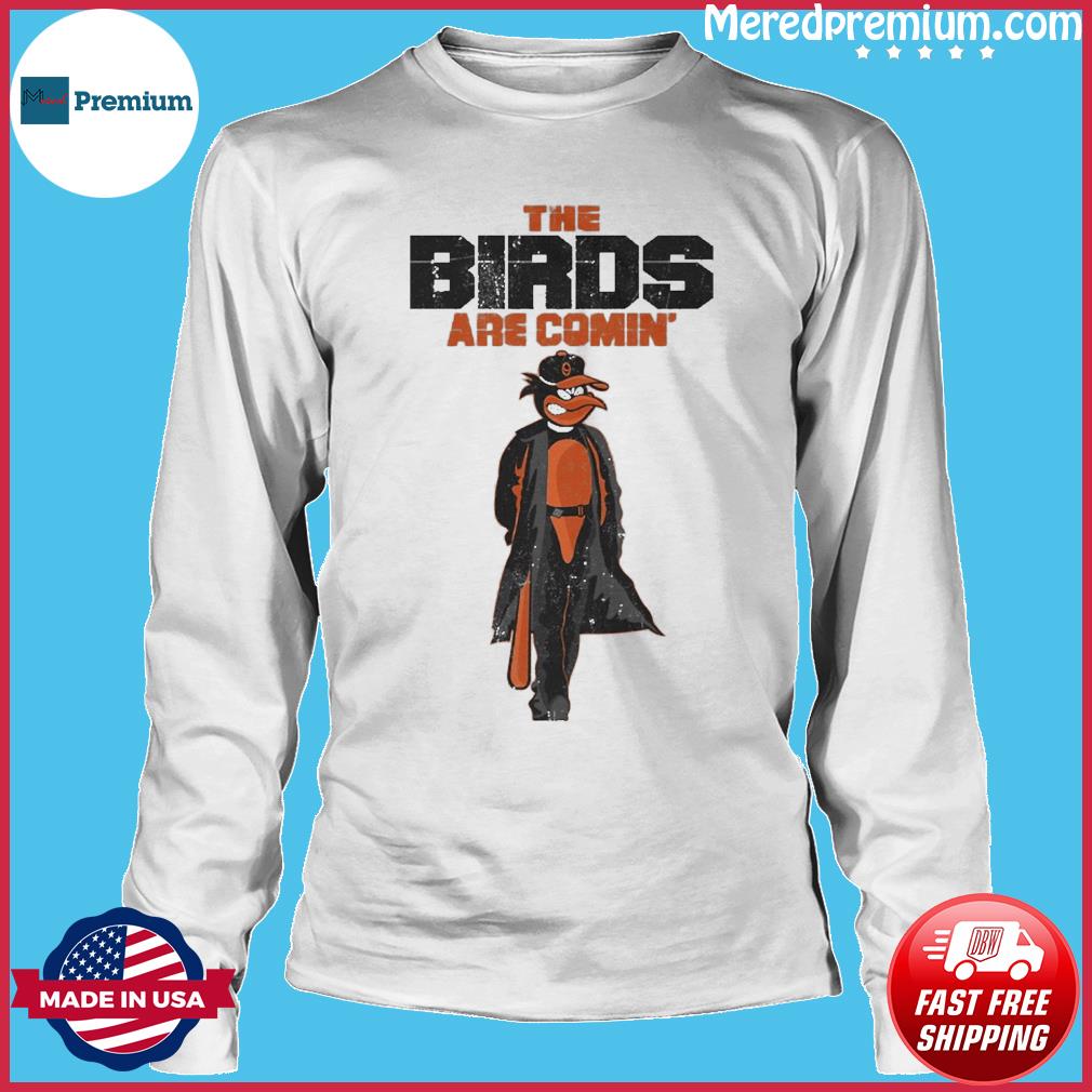 Orioles angry cheap bird shirt