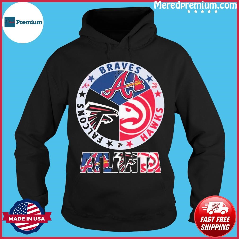 Atlanta sport teams Atlanta Falcons and Atlanta Braves signatures shirt,  hoodie, sweater, long sleeve and tank top