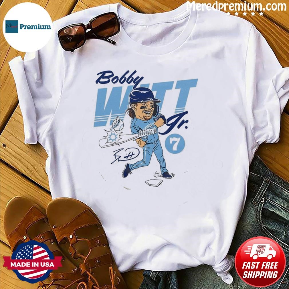 Bobby Witt Jr. caricature shirt - Limotees