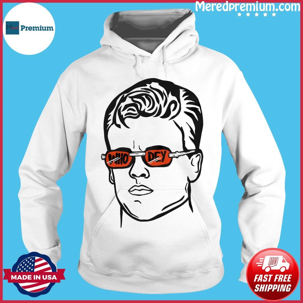 Joe cool who dey Joe Burrow Cincinnati Bengals shirt, hoodie, sweater and  v-neck t-shirt