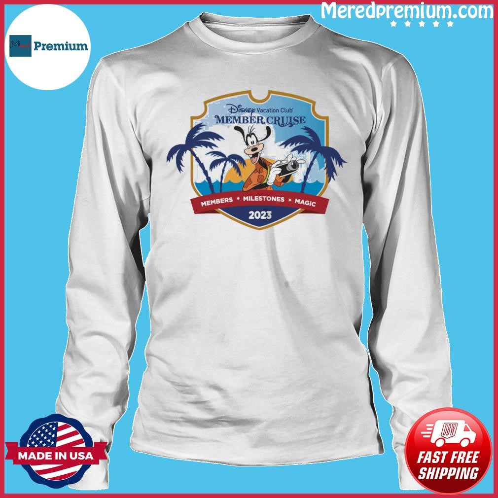 Disney Vacation Club Member Cruise 2023 T-Shirt Available from