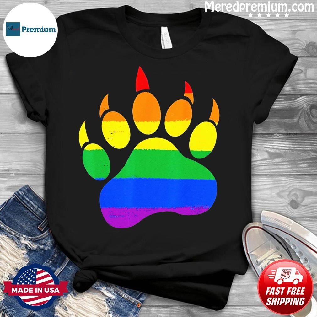 Gay Bear Paw Pride LGBT Pride Polar Cubs T-Shirt, hoodie, sweater