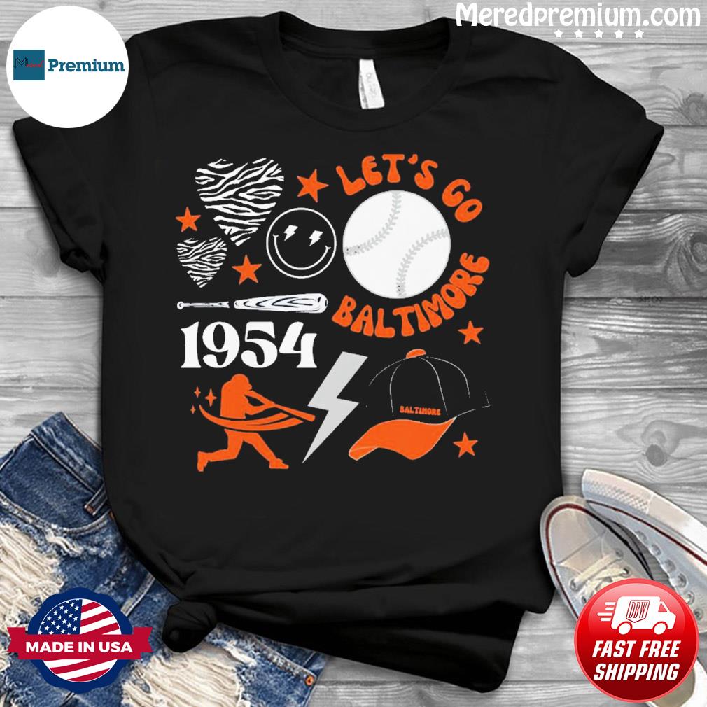Vintage Baltimore Oriole Est 1954 Baseball Shirt, hoodie, longsleeve,  sweatshirt, v-neck tee