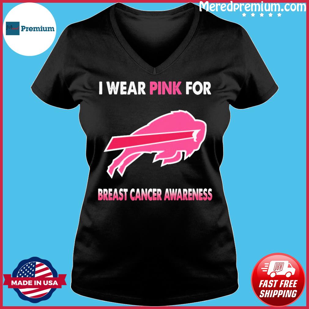 Buffalo Bills I Wear Pink For Breast Cancer Awareness 2023 Shirt