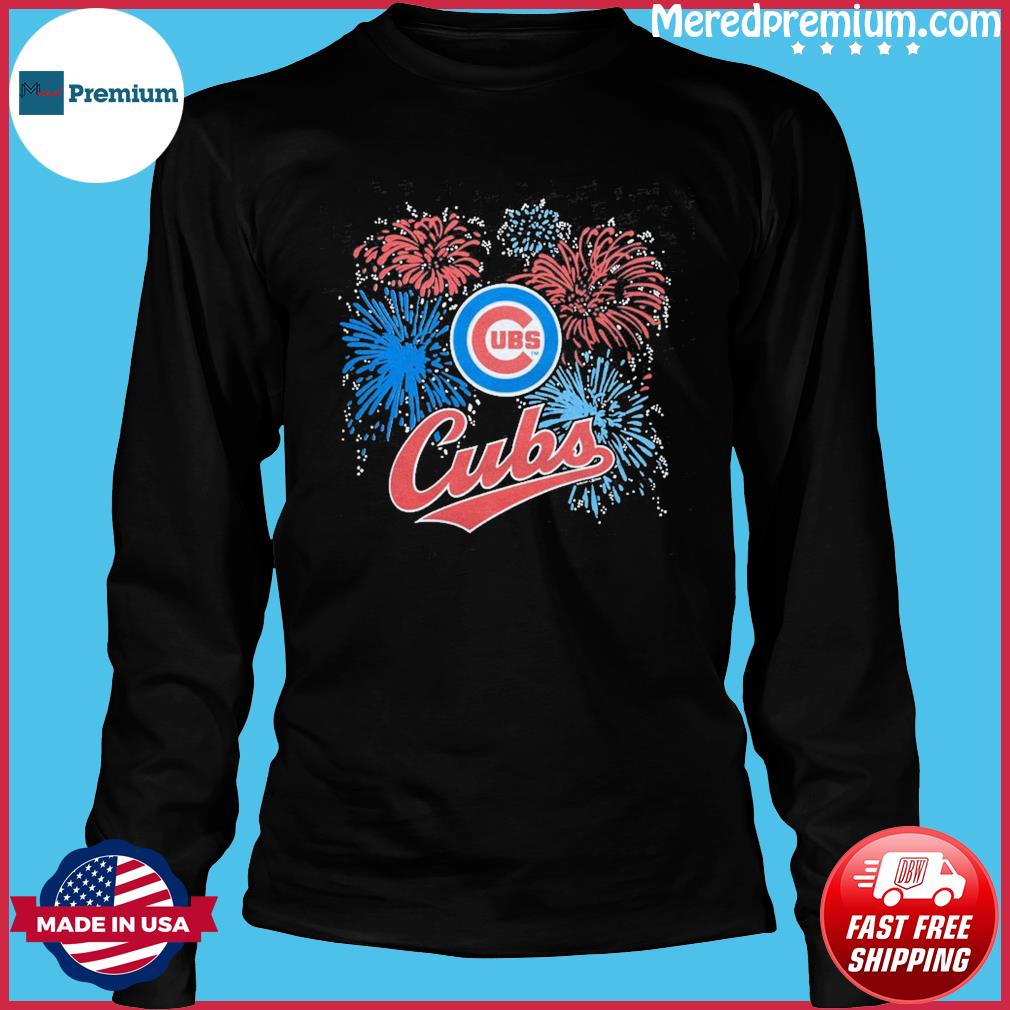 Chicago Cubs Fireworks 4th of July shirt, hoodie, sweater, ladies v-neck  and tank top