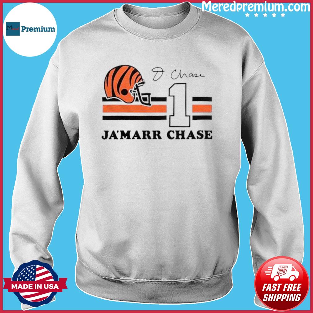 Cincinnati football Ja'Marr Chase signature shirt, hoodie, sweater, long  sleeve and tank top