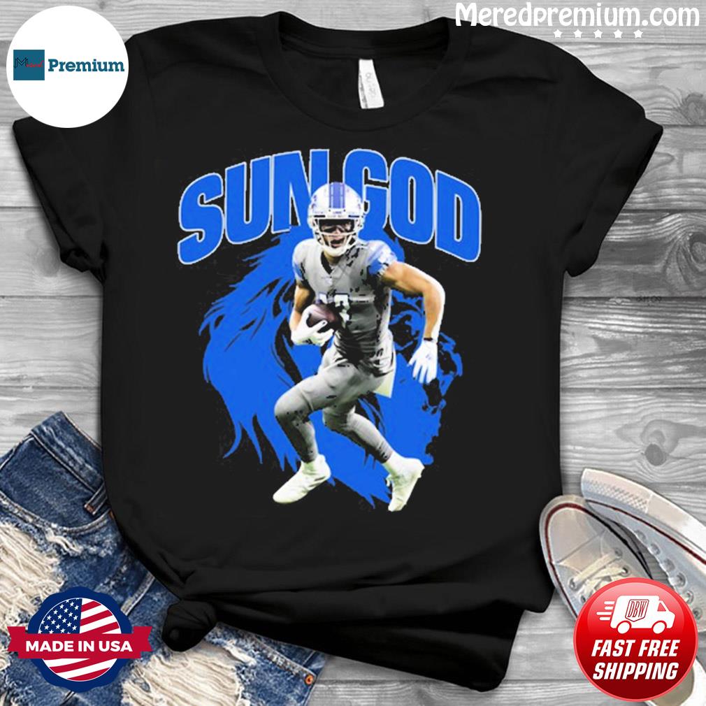 Official Detroit Lions Amon Ra Sun God 2023 Shirt, hoodie, sweater