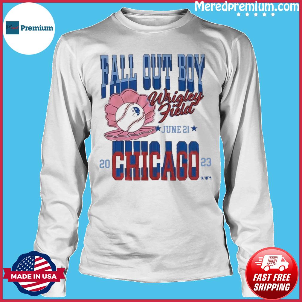 Original Fall out boy live at Wrigley Field Chicago 2023 shirt, hoodie,  longsleeve, sweatshirt, v-neck tee