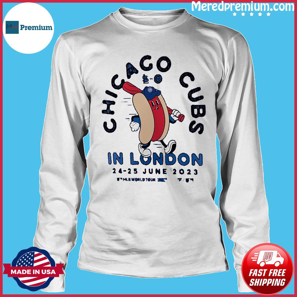 Chicago Cubs MLB Pastel White Oversized T-Shirt