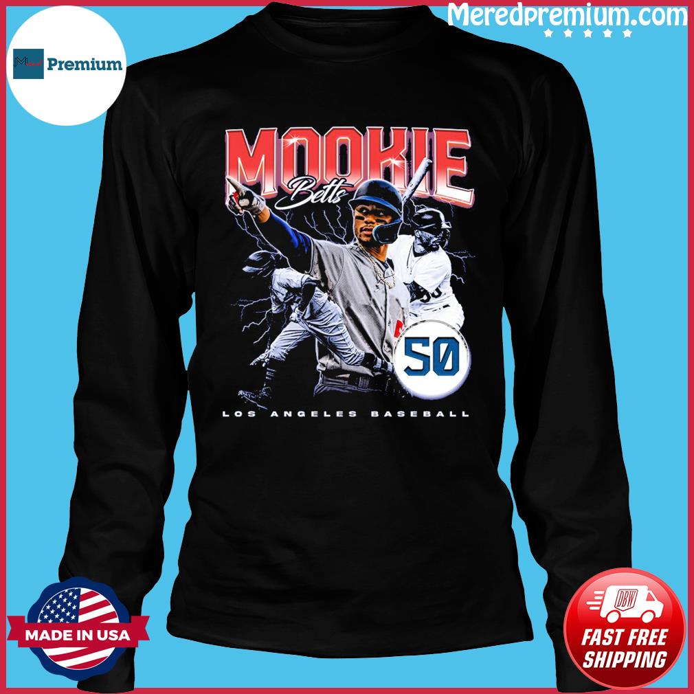 Mookie Betts 50 Los Angeles Dodgers Signature Shirt, hoodie, sweater, long  sleeve and tank top