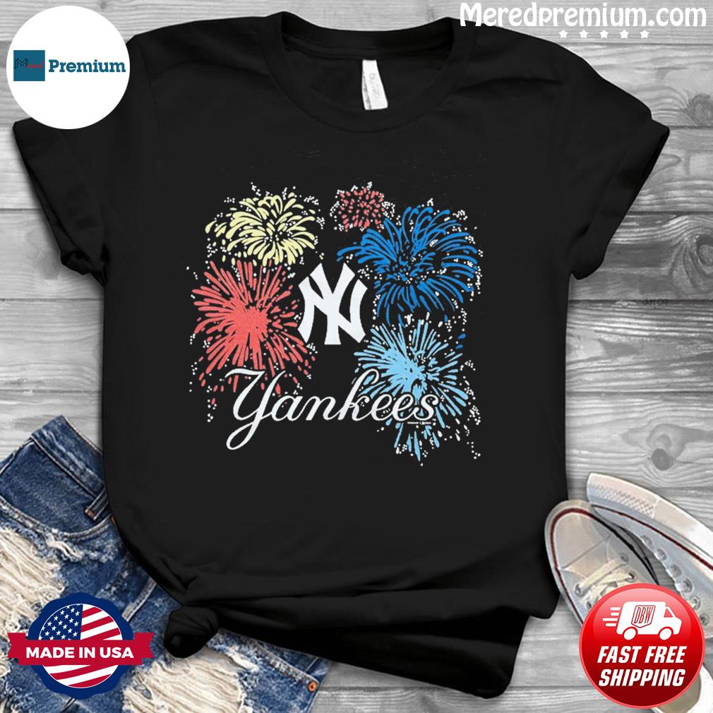 New York Yankees Fireworks 4th of July shirt, hoodie, sweater, long sleeve  and tank top