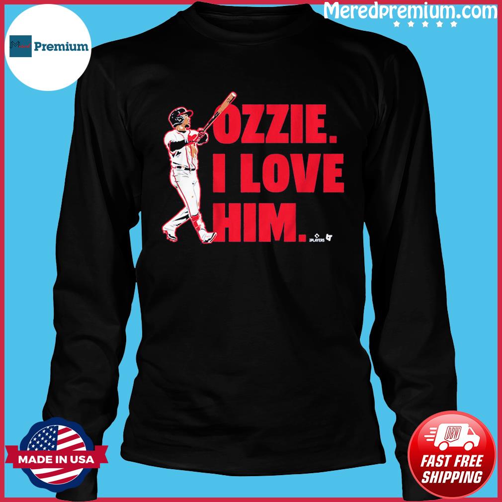 FREE shipping Ozzie Albies I Love Him Atlanta Braves MLB shirt