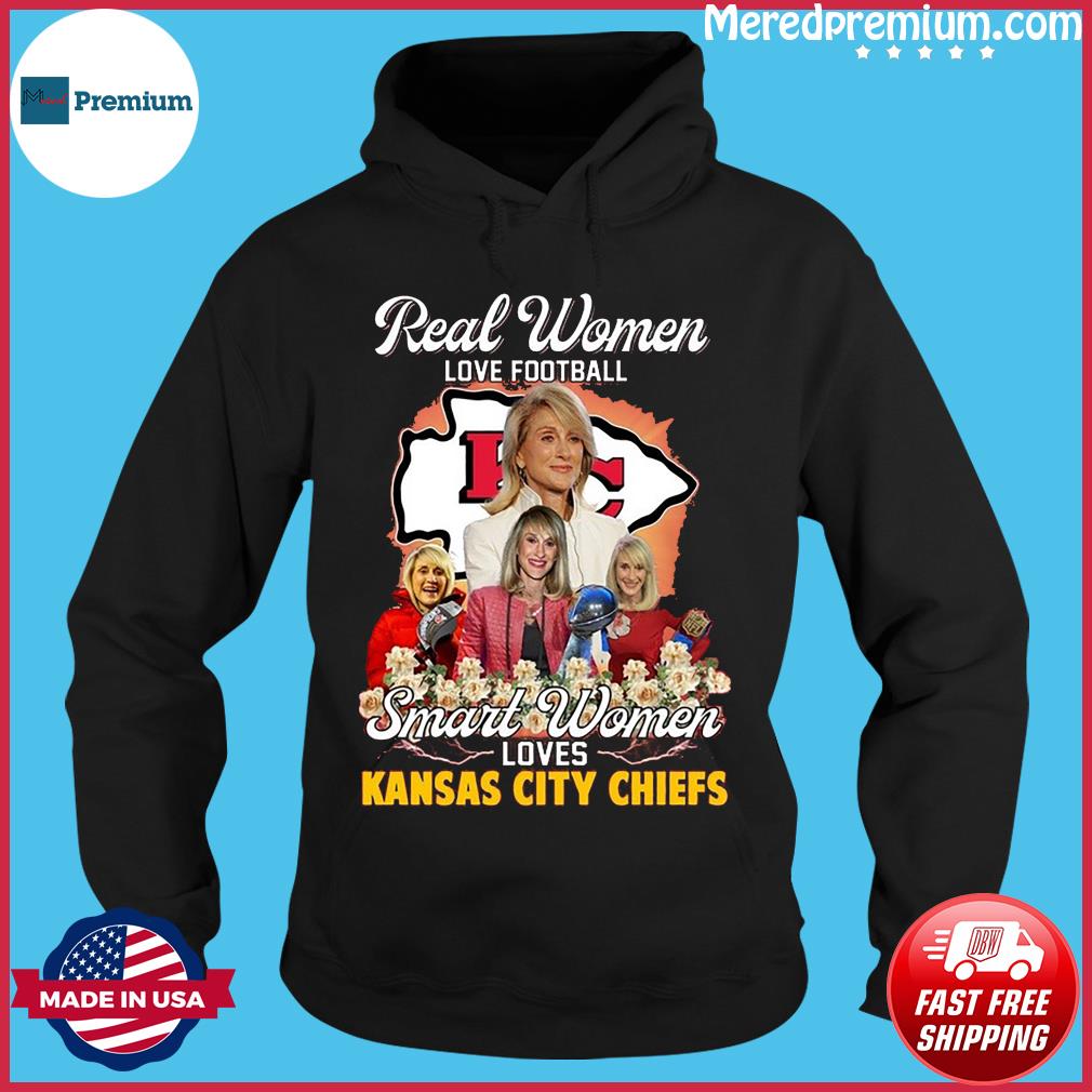 Real Women Love Football Smart Women Loves Norma Hunt Kansas City Chiefs  Shirt, hoodie, sweater, long sleeve and tank top