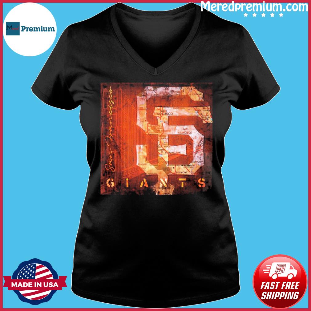 Official san Francisco Giants Map Vintage Shirt, hoodie, sweater, long  sleeve and tank top