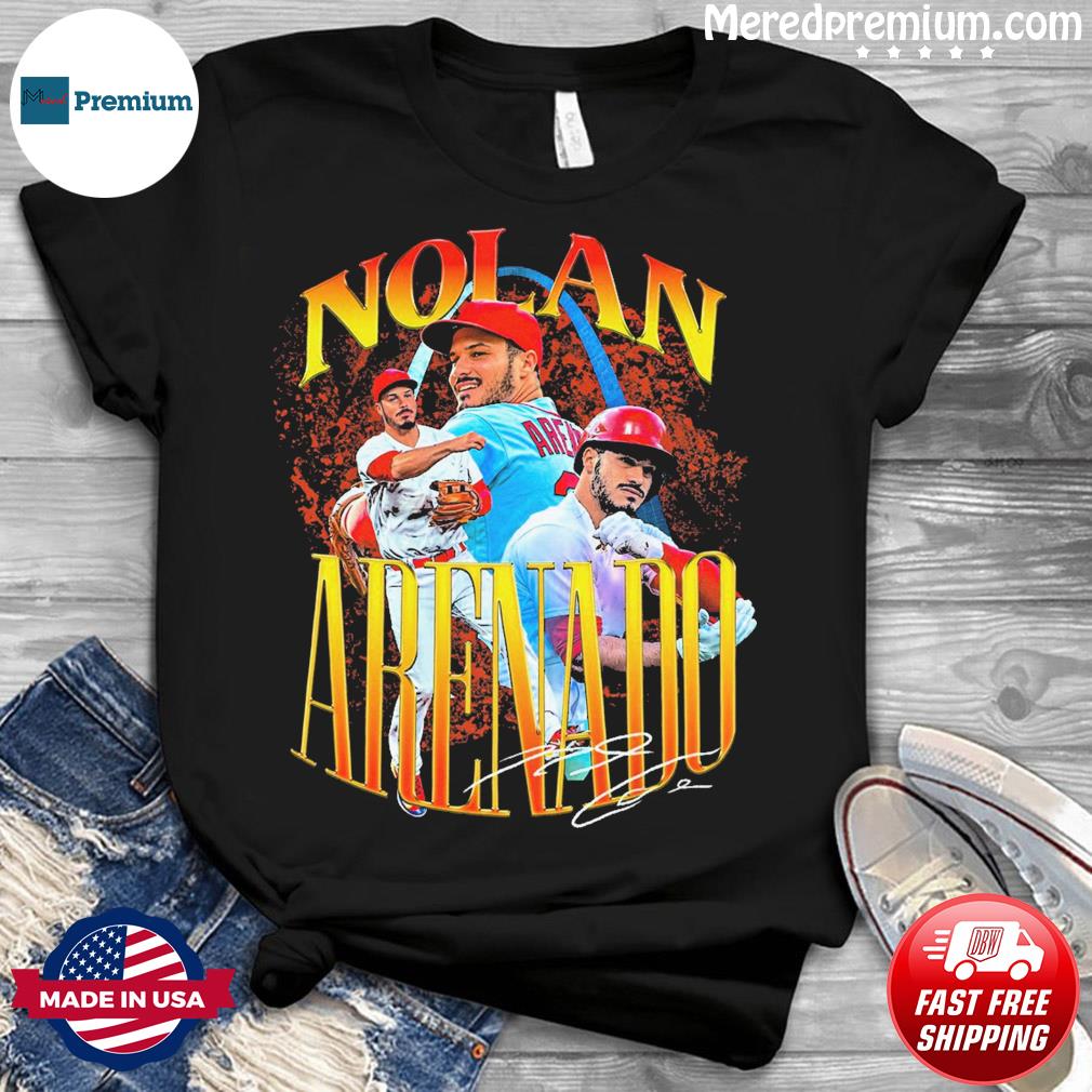 Nolan Arenado St. Louis Cardinals Caricature Shirt, hoodie, sweater, long  sleeve and tank top