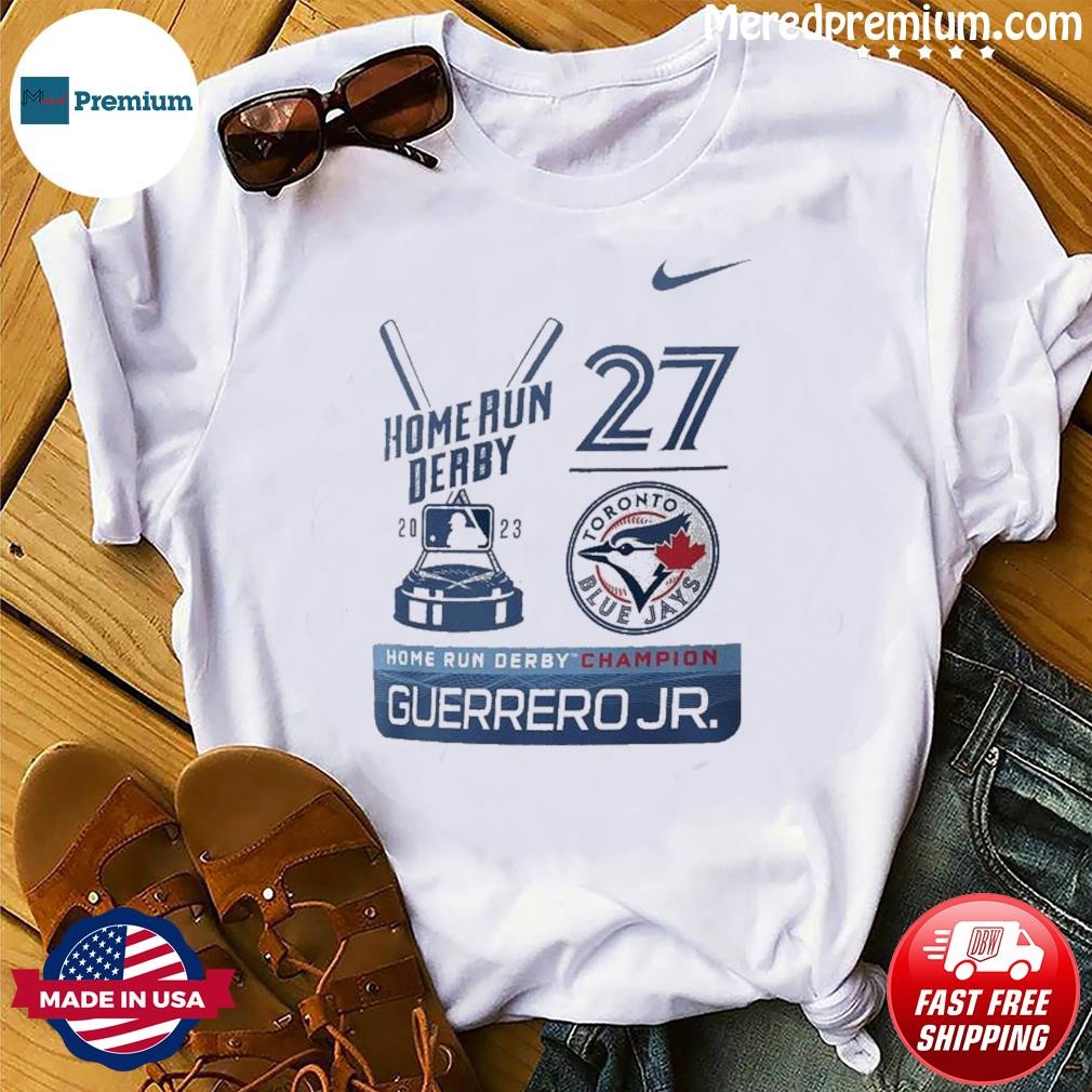 Vladimir Guerrero Jr. Toronto Blue Jays Nike 2023 Home Run Derby Champion T- Shirt, hoodie, sweater, long sleeve and tank top