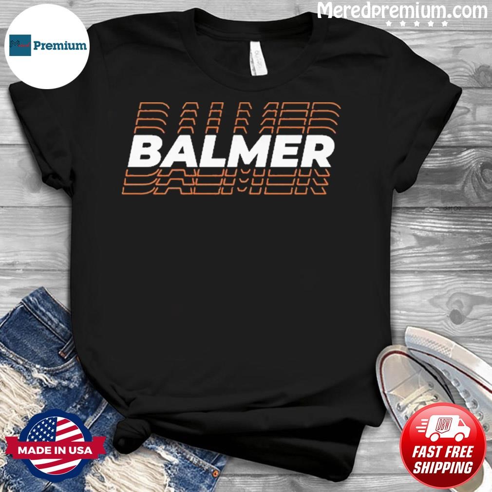 Baltimore Orioles Balmer Black And Arnge T-Shirt