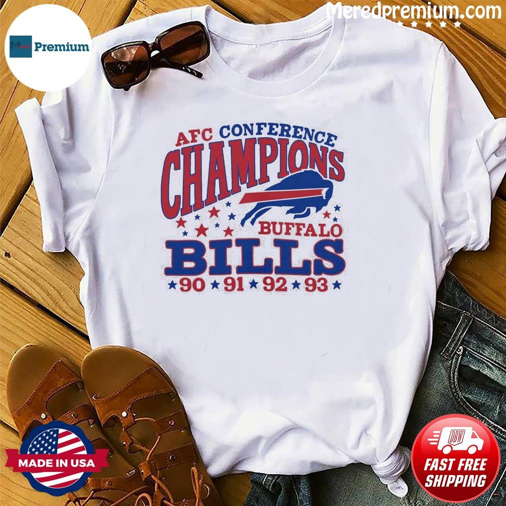 Afc Conference Champions Buffalo Bills 90 91 92 93 Shirt