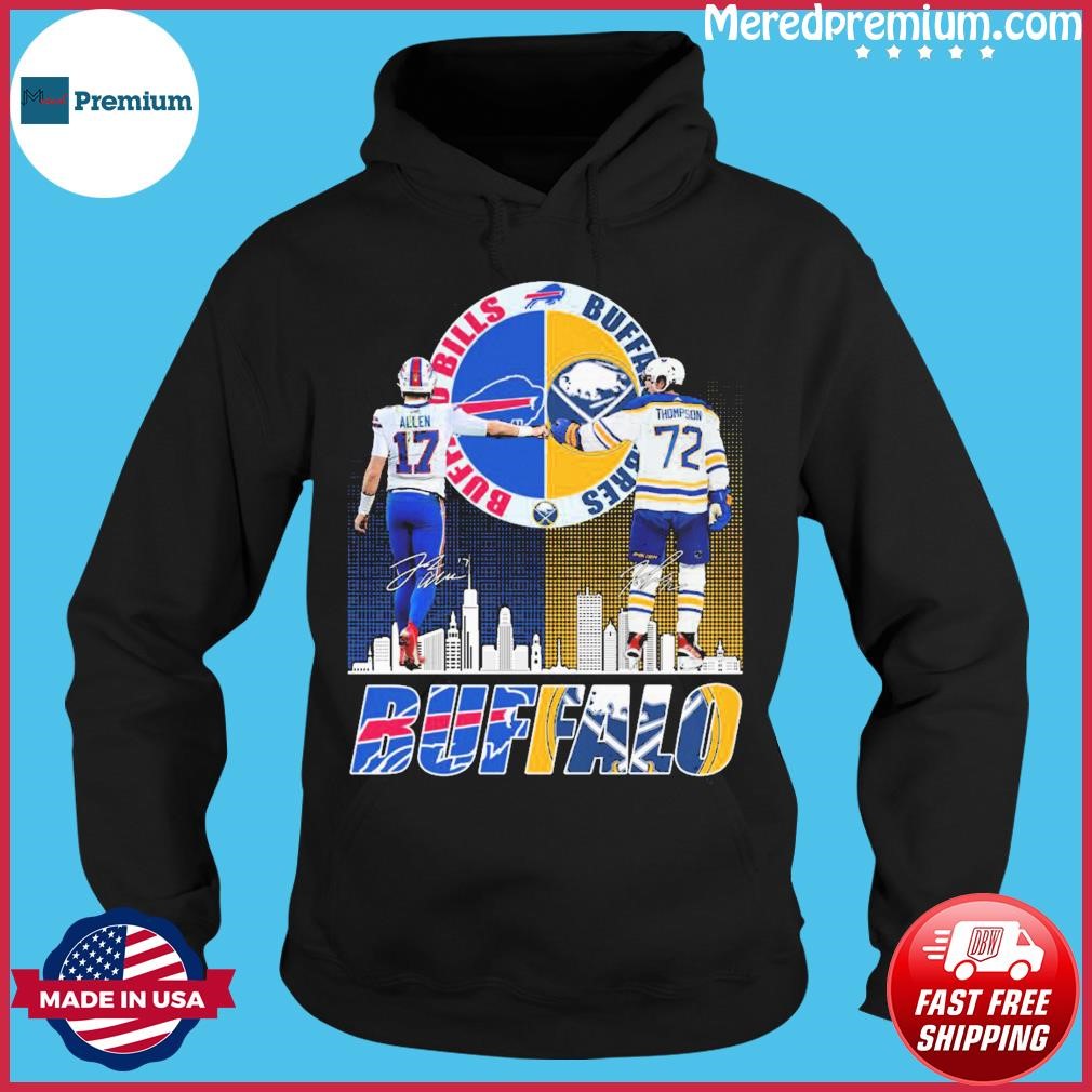 Buffalo Bills Allen And Sabres Thompson City Champions Shirt, hoodie,  sweater, long sleeve and tank top