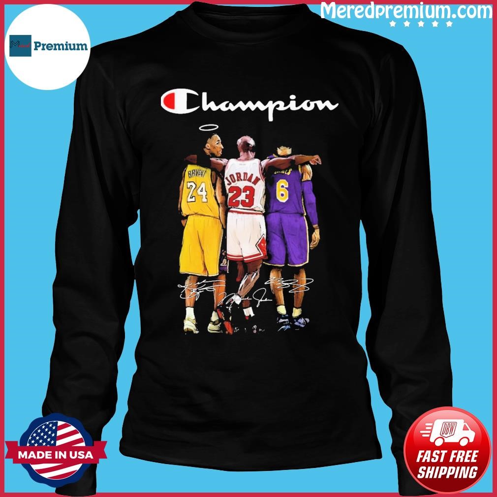 Champion sweatshirt jordan online kobe lebron