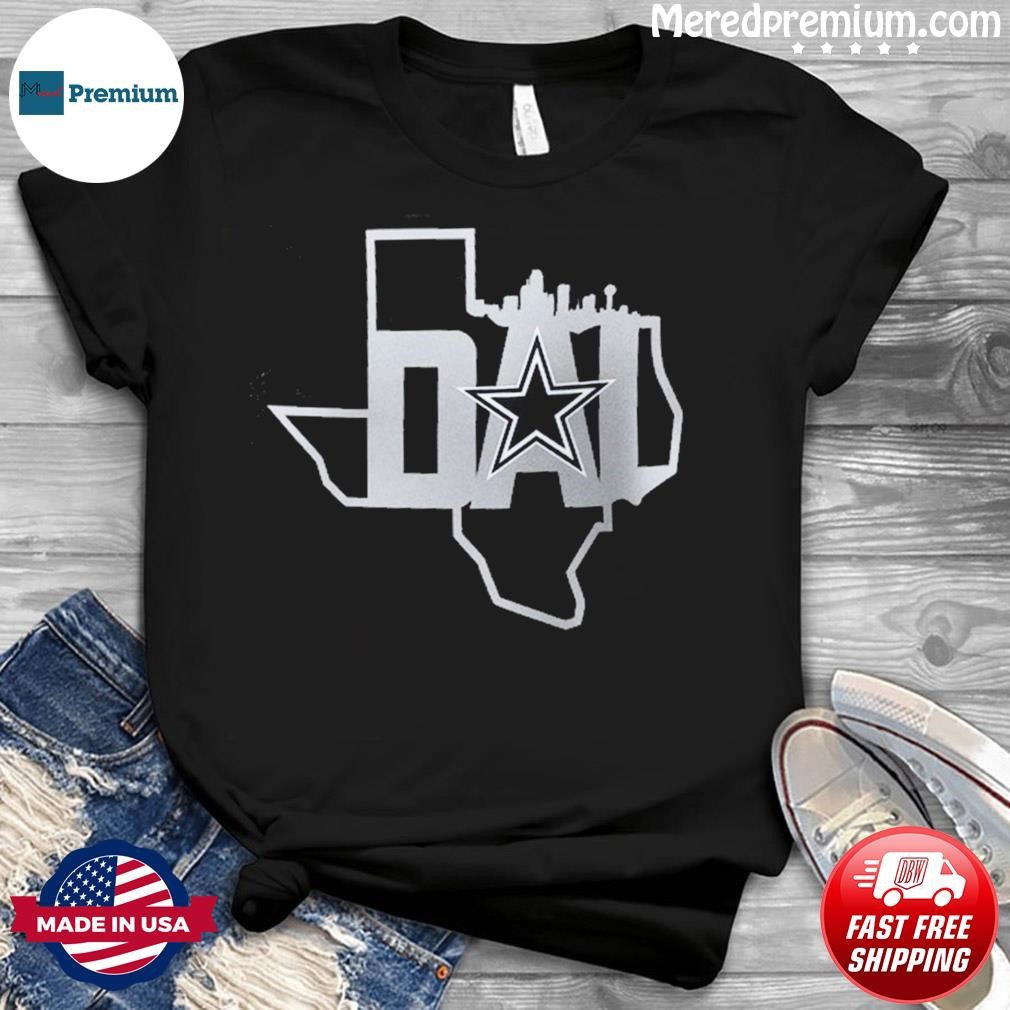 Dal Texas Dallas Cowboys Skyline T Shirt, hoodie, sweater and long sleeve