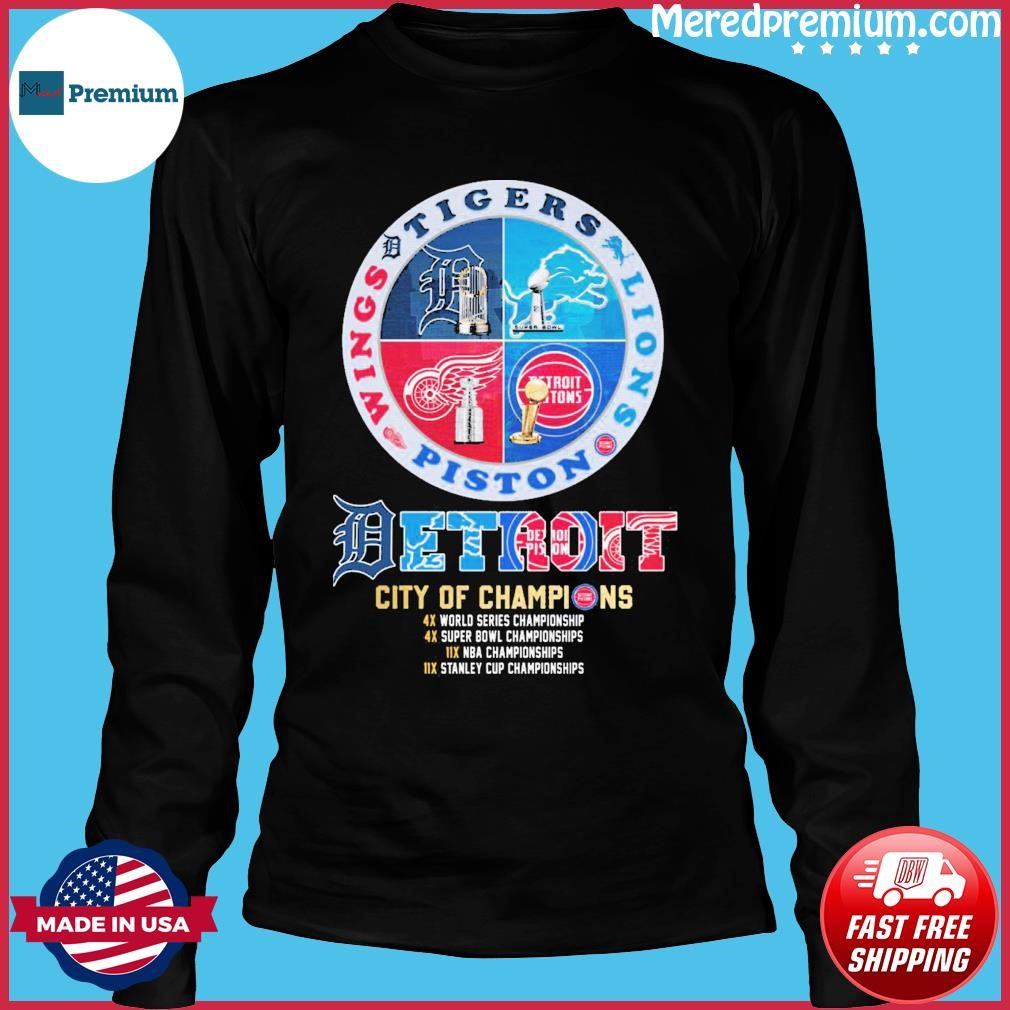 Detroit Tigers, Red Wings, Pistons & Lions Apparel - Free shipping