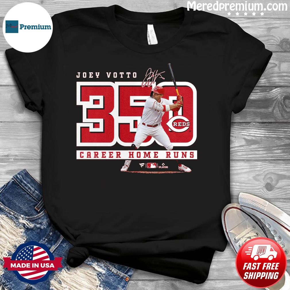 Joey Votto Cincinnati Reds 350 Home Runs MLB shirt, hoodie, sweater, long  sleeve and tank top